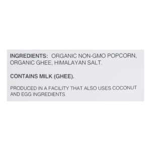 Lesser Evil - Popcorn Oh My Ghee - Case of 12-4.6 OZ