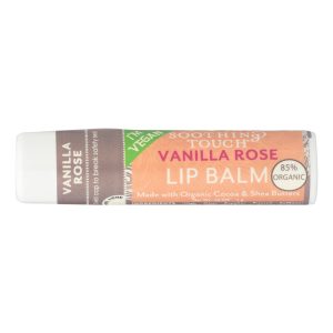 Soothing Touch Vanilla Rose Lip Balm Moisturizes And  - Case of 12 - .25 OZ