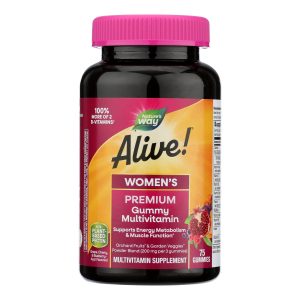 Nature's Way - Alive! Women's Multi-Vitamin Gummies - 75 Gummies