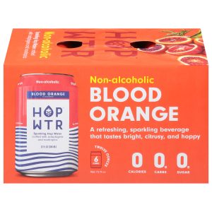 Hop Water - Hop Water Spk Bld Orng 6pk - Case of 4-6/12 FZ