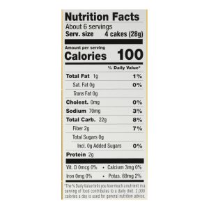 Lundberg Family Farms - Rice Ck Black Pepp Thin - Case of 6-6 OZ