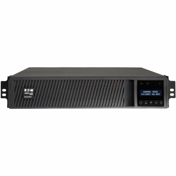 Eaton Tripp Lite Series SmartPro 1500VA 1500W 208V Line-Interactive Sine Wave UPS - 8 Outlets, Extended Run, Network Card Included, LCD, USB, DB9, 2U Rack/Tower - Image 3