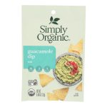 Simply Organic Guacamole Dip Mix - Case of 12 - 0.8 oz.