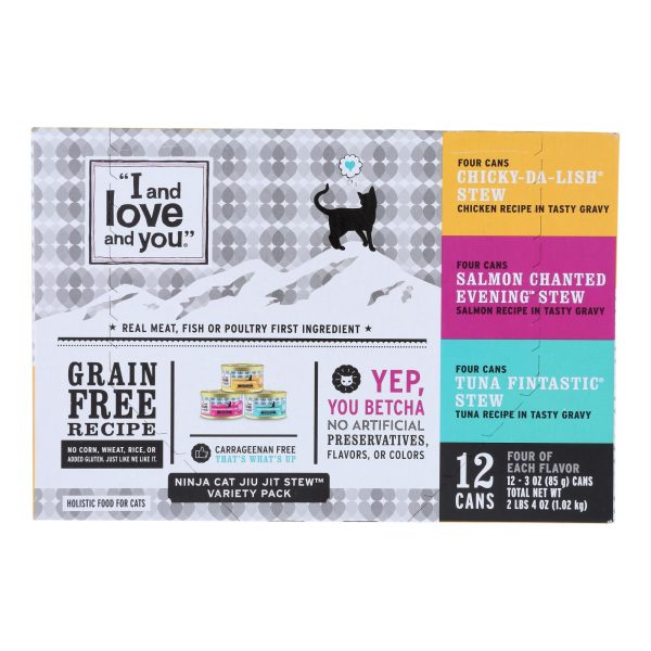 I And Love And You - Ninja Cat Jiu Jit Stew - Case of 4 - 12 CT - Image 2