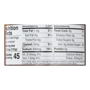 Organicville - Psta/sce It/herb Whl3 - Case of 6-24 OZ