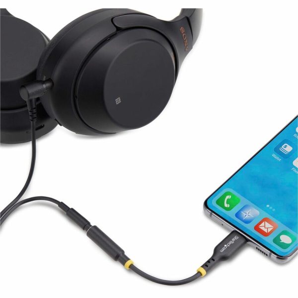 StarTech.com USB-C to 3.5mm TRRS Headphone/Headset Jack Audio Adapter, USB Type-C Aux Dongle, Hi-Fi 32-bit DAC, For Laptop/Phone/Tablet - Image 7