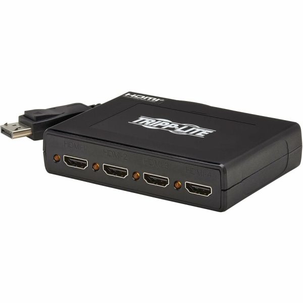 Eaton Tripp Lite Series 4-Port DisplayPort to HDMI Multi-Monitor Splitter, MST Hub, 4K 60 Hz, DP 1.2a, TAA - Image 8