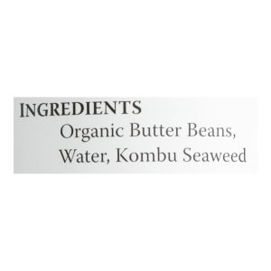 Eden Foods Butter Beans Organic - Case of 12 - 15 oz.