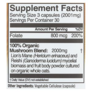 Om - Mush Sprfd Brain Fuel - 1 Each - 90 CT