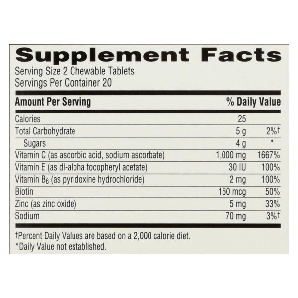 Emergen-c - Chewables Orange Blast - 1 Each - 40 CT - Image 2