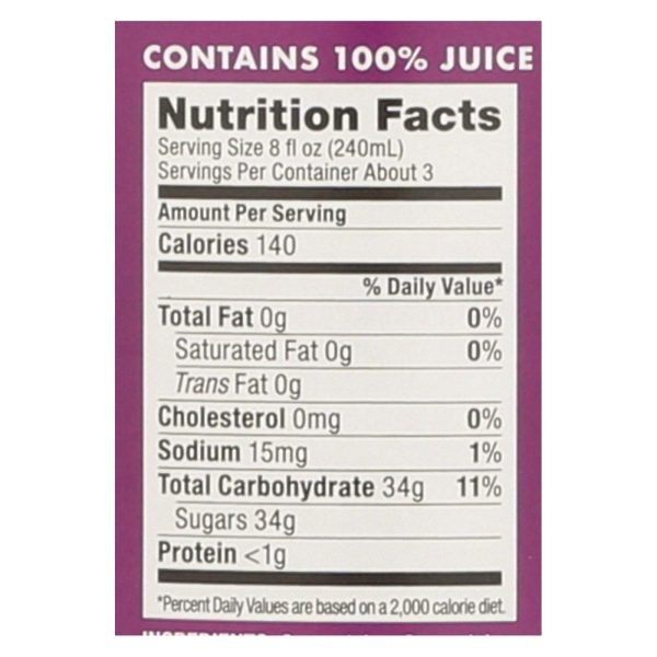 Kedem Grape Juice - Concord - Case of 12 - 22 Fl oz. - Image 2