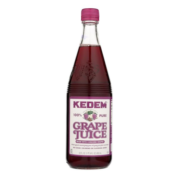 Kedem Grape Juice - Concord - Case of 12 - 22 Fl oz. - Image 3