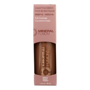 Mineral Fusion - Mkup Liquid Foundation Deep6 - 1 Each-1 FZ