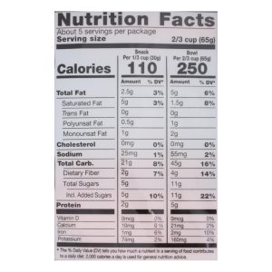 Kind Healthy Grains Oats and Honey Clusters with Toasted Coconut - 11 oz - Case of 6