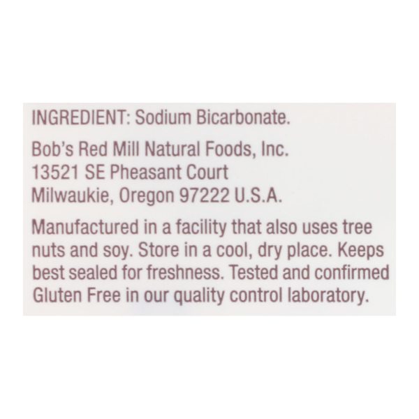 Bob's Red Mill - Baking Soda - Case of 4-16 OZ