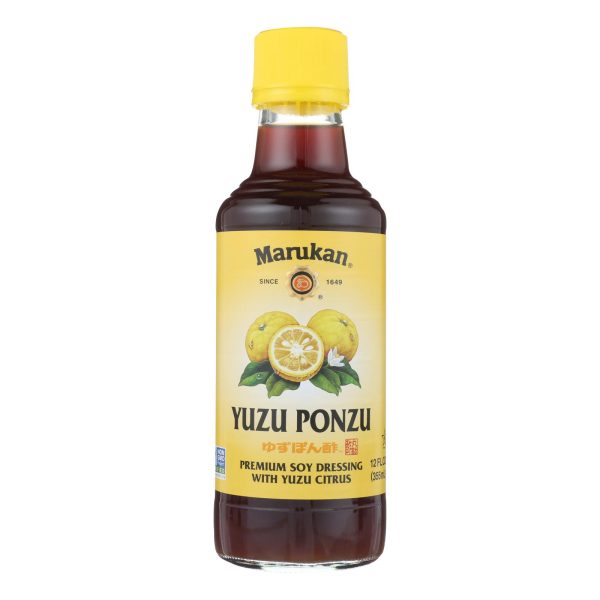 Marukan Yuzu Ponzu Premium Soy Dressing With Yuzu Citrus - Case of 6 - 12 FZ - Image 2