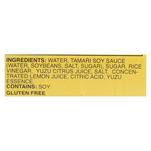 Marukan Yuzu Ponzu Premium Soy Dressing With Yuzu Citrus - Case of 6 - 12 FZ - Image 3