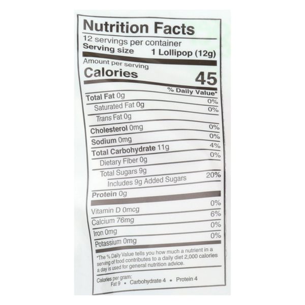 Treehugger Natural Bubble Gum Filled Lollipops  - Case of 6 - 5.07 OZ - Image 3