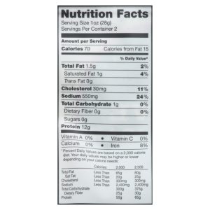 Krave - Beef Jerky Sugar Free Sonoma Bbq - Case of 8-2.1 OZ