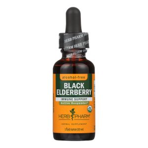 Herb Pharm - Black Elderberry Glycerit - 1 Each-1 FZ