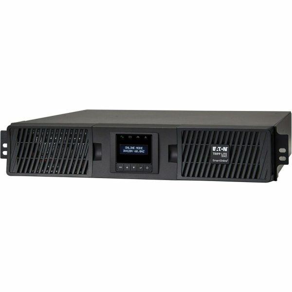 Eaton Tripp Lite Series SmartOnline 750VA 675W 120V Double-Conversion Sine Wave UPS - 8 Outlets, Extended Run, Network Card Option, LCD, USB, DB9, 2U Rack/Tower - Image 5