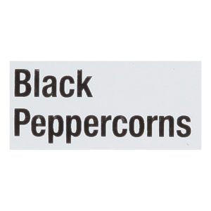 Frontier Herb Peppercorns Organic Fair Trade Certified Whole Black - Single Bulk Item - 1LB