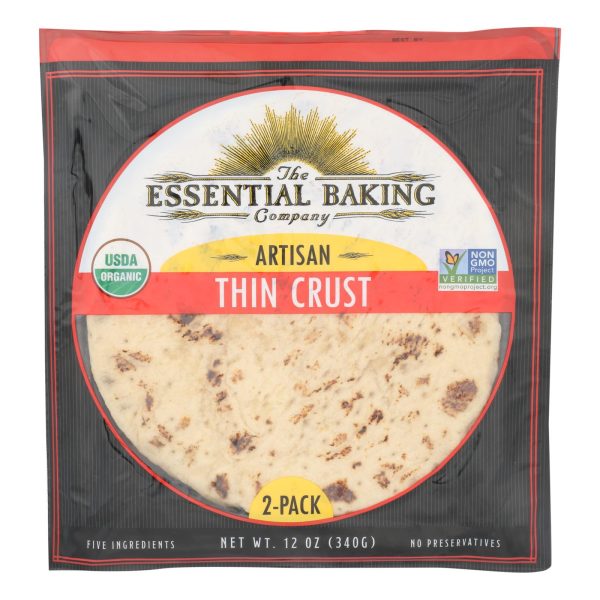 Essential Baking Company - Pizza Crust Thin Crst - Case of 10 - 12 OZ - Image 3