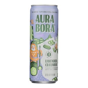 Aura Bora - Spklng Water Lavender Cucumber - Case of 12-12 FZ