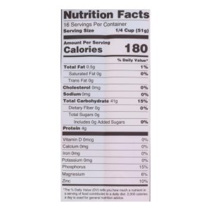 Lotus Foods Organic Rice - Basmati - Case of 6 - 30 oz
