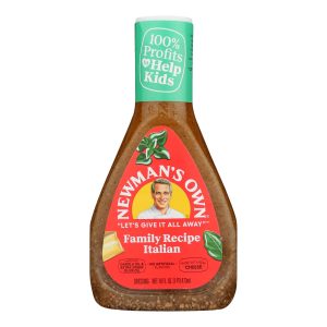 Newman's Own Family Recipe Dressing - Italian - Case of 6 - 16 Fl oz.