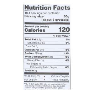 Unique Pretzels - Sourdough Craft Beer Pretzel Rings - Case of 12 - 11 oz.