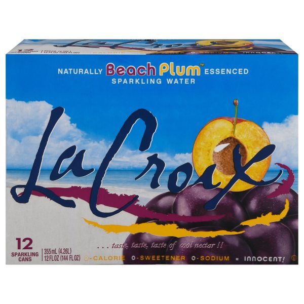 Lacroix - Sparkling Water Beach Plum - Case of 2-12/12 FZ - Image 3