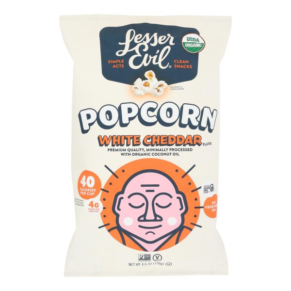 Lesser Evil - Popcorn No Chs Chsiness - Case of 12-4.6 OZ - Image 2