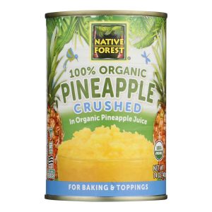 Native Forest Organic Pineapple - Crushed - Case of 6 - 14 oz.