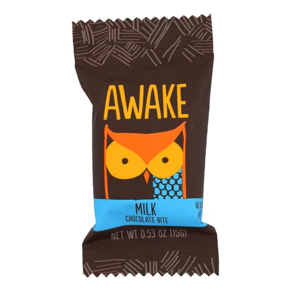 Awake Chocolate - Bites Milk Chocolate - Case of 50-.53 OZ - Image 2