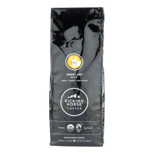 Kicking Horse Coffee - Whole Bean - Smart Ass - Case of 6 - 10 oz.