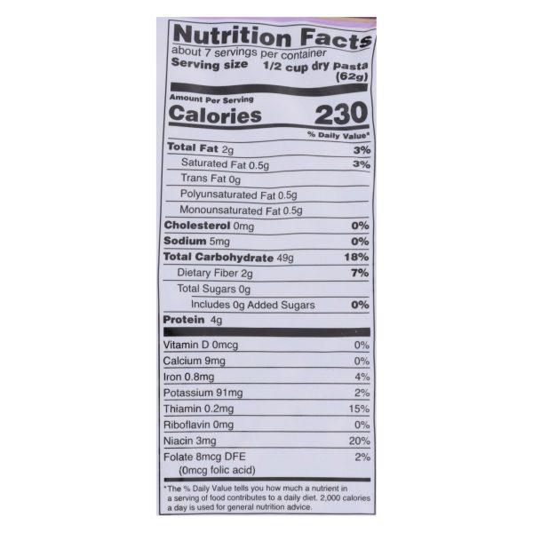 Tinkyada Brown Rice Elbows - Case of 12 - 16 oz - Image 2