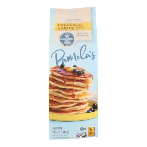 Pamela's Products - Baking and Pancake Mix - Wheat and Gluten Free - Case of 6 - 24 oz.