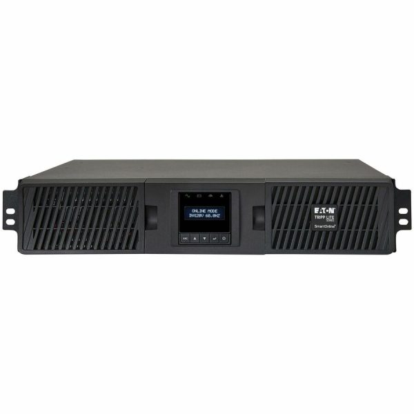 Eaton Tripp Lite Series SmartOnline 750VA 675W 120V Double-Conversion UPS - 8 Outlets, Extended Run, Network Card Included, LCD, USB, DB9, 2U Rack/Tower - Image 3