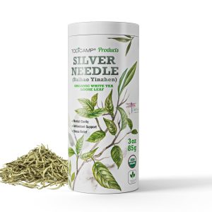 White Tea Organic Silver Needle Tea   3 oz of Premium Silver Needle White Tea   Rich in Antioxidants Organic White Tea Loose Leaf White Tea Leaves