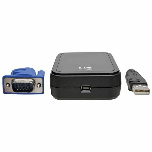 Eaton Tripp Lite Series KVM Console to USB 2.0 Portable Laptop Crash Cart Adapter with File Transfer and Video Capture, 1920 x 1200 @ 60 Hz, TAA - Image 3