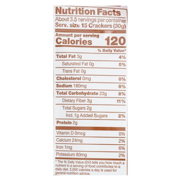 Crunchmaster - Multigrn Cracker White Chddr - Case of 12 - 4 OZ - Image 2