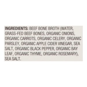 Kettle And Fire - Bone Broth Beef Rgentv - Case of 6-16.9 OZ