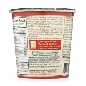 Dr. Mcdougall’S Asian Noodle Soup, Teriyaki  - Case of 6 - 1.9 OZ