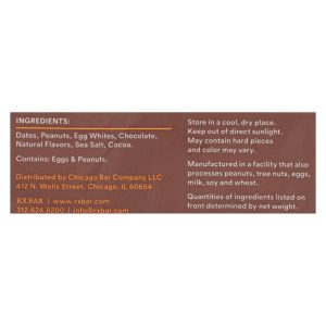 RxBar - Protein Bar - Chocolate Peanut Butter - Case of 12 - 1.83 oz.