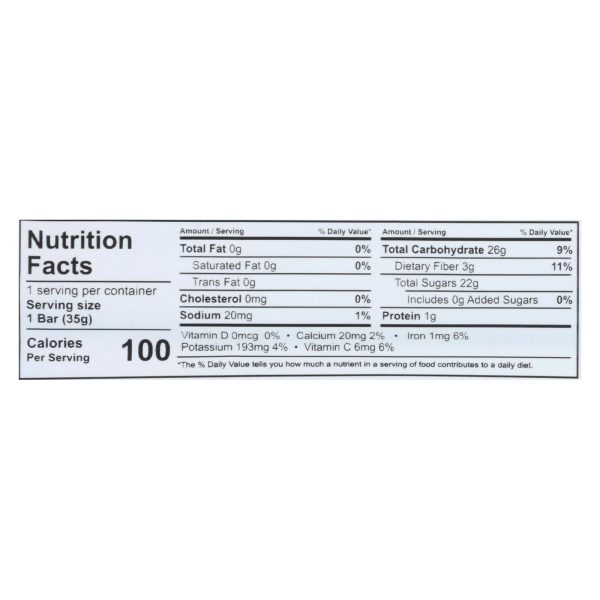 That's It Fruit Bar - Apple and Cherry - Case of 12 - 1.2 oz