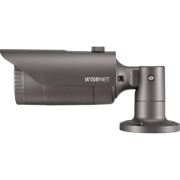 Wisenet QNO-8010R 5 Megapixel Outdoor Network Camera - Color, Monochrome - Bullet - Dark Gray - Image 2