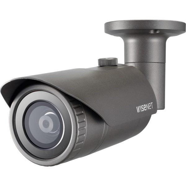 Wisenet QNO-8010R 5 Megapixel Outdoor Network Camera - Color, Monochrome - Bullet - Dark Gray - Image 3