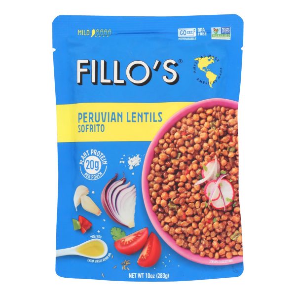 Fillo's Beans - Peruvian Lentils - Case of 6 - 10 oz. - Image 3