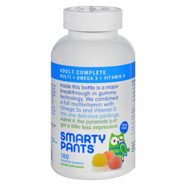 SmartyPants All-in-One Multivitamin Plus Omega 3 Plus Vitamin D Gummies - 180 Pack - Image 2